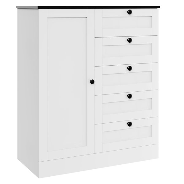 Lark Manor Amariz 5 Drawer 32" W Gentleman'S Chest & Reviews Wayfair
